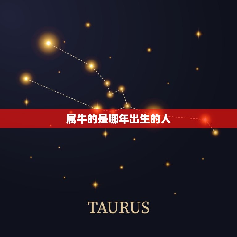 属牛的是哪年出生的人(十二生肖中的牛年人特征与命运)  第3张