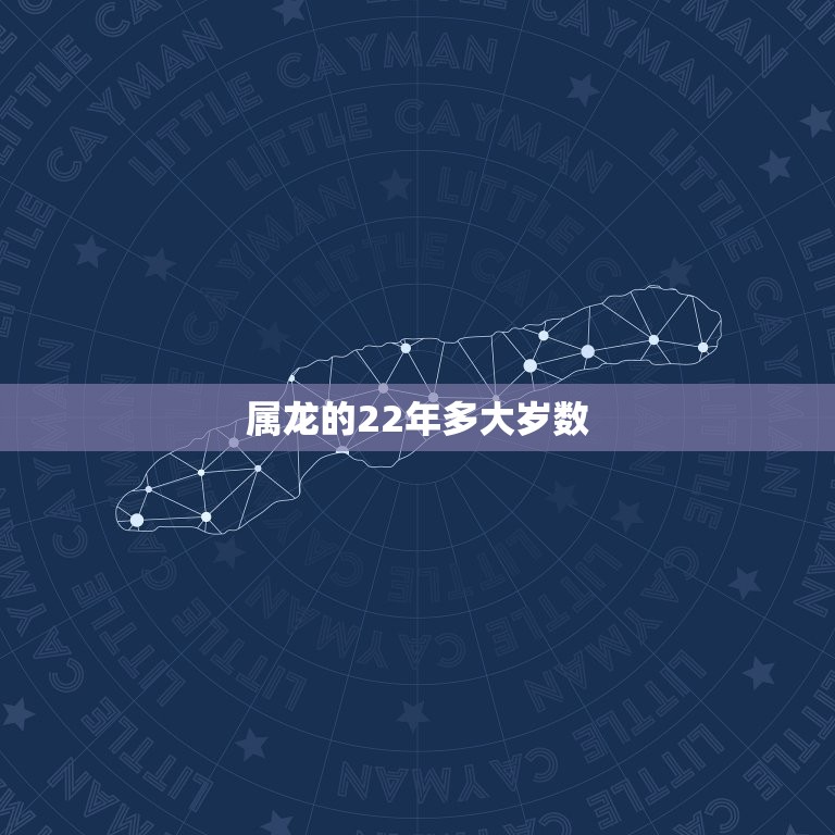 属龙的22年多大岁数(如何计算)  第3张