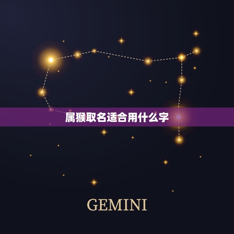 属猴取名适合用什么字(如何为属猴宝宝取一个好名字)  第3张