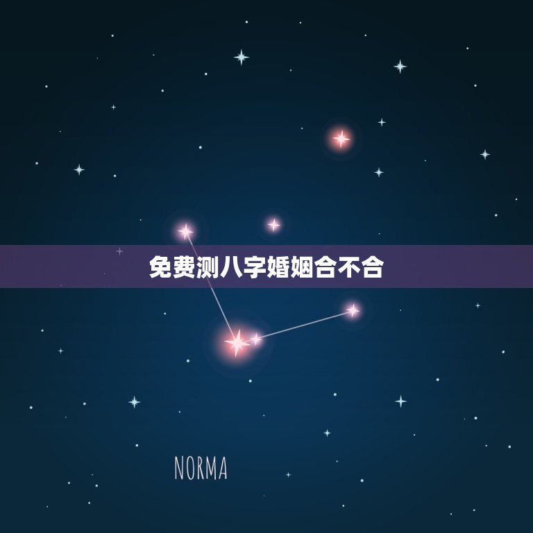 免费测八字婚姻合不合(你们的姻缘是否天作之合)  第3张
