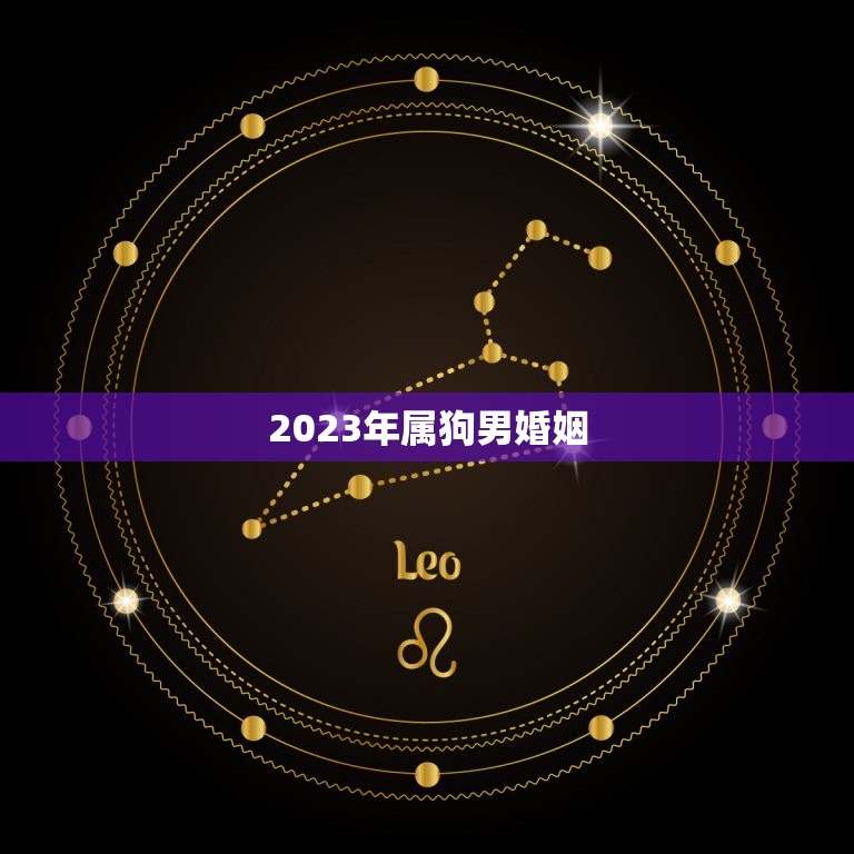 2023年属狗男婚姻(如何避免婚姻危机)  第3张