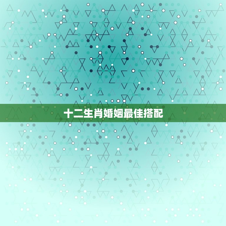 十二生肖婚姻搭配(如何选择最合适的伴侣)  第3张