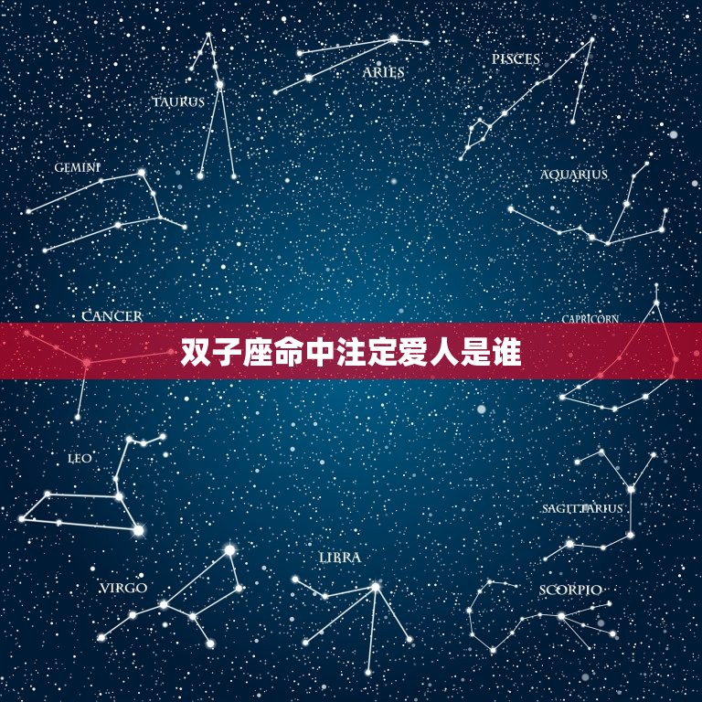 双子座命中注定爱人是谁(星座介绍介绍双子座爱情对象)  第3张