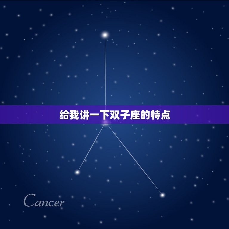 给我讲一下双子座的特点(介绍聪明好动的双子座)  第3张