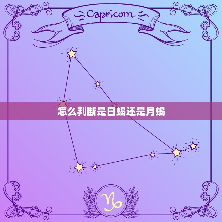 怎么判断是日蝎还是月蝎(如何辨别星座中的两种蝎子)  第3张