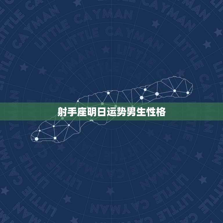 射手座明日运势男生性格(明日运势如何介绍射手男的性格特点)  第3张