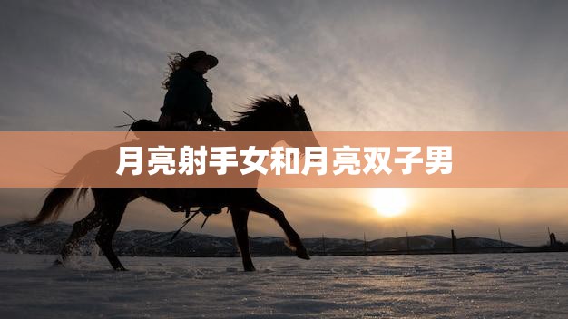 月亮射手女和月亮双子男(天马行空的爱情)  第3张