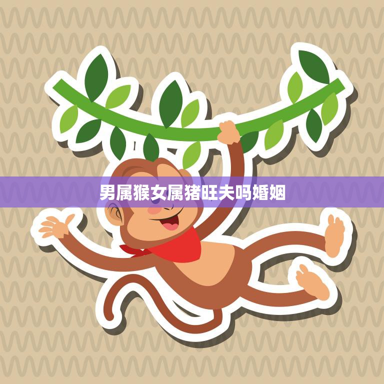男属猴女属猪旺夫吗婚姻(幸福美满的秘诀)  第3张