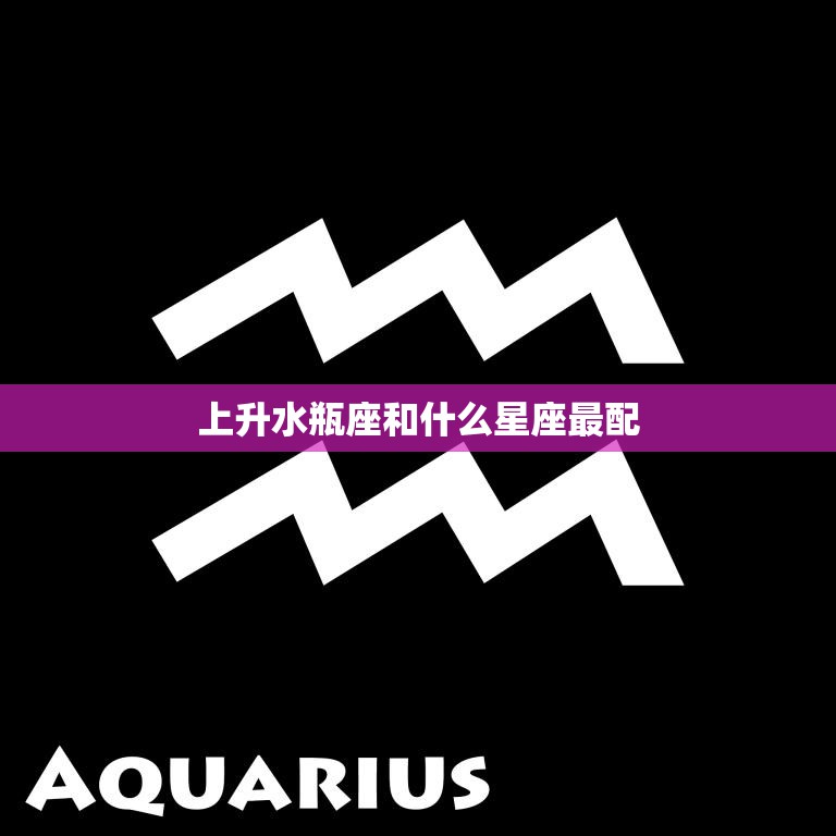 上升水瓶座和什么星座最配(完美星座组合揭秘)  第3张