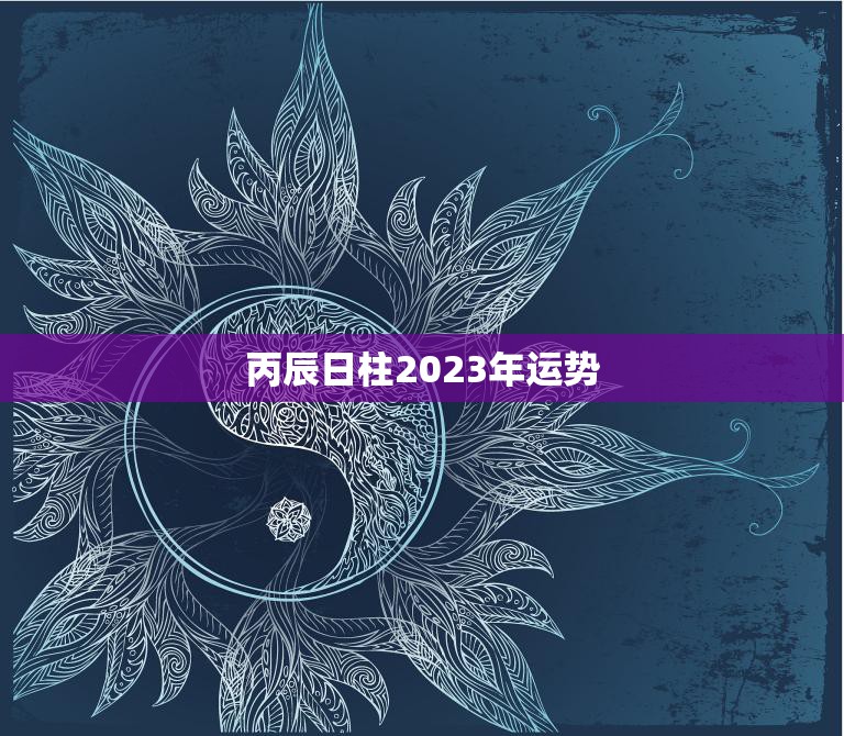 丙辰日柱2023年运势(热情洋溢财运亨通)  第3张