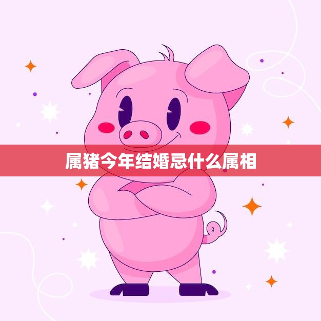 属猪今年结婚忌什么属相(如何避免婚姻不顺)  第3张