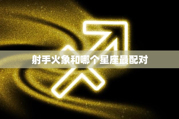 射手火象和哪个星座最配对(寻找最佳星座匹配)  第3张