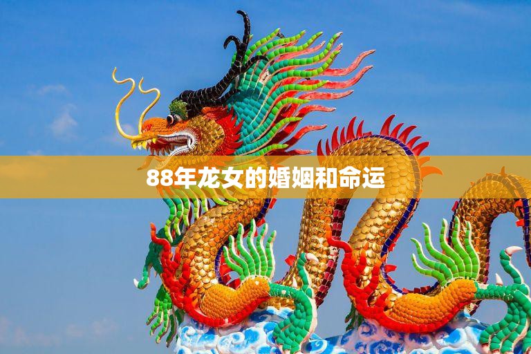 88年龙女的婚姻和命运(如何影响她的人生)  第3张