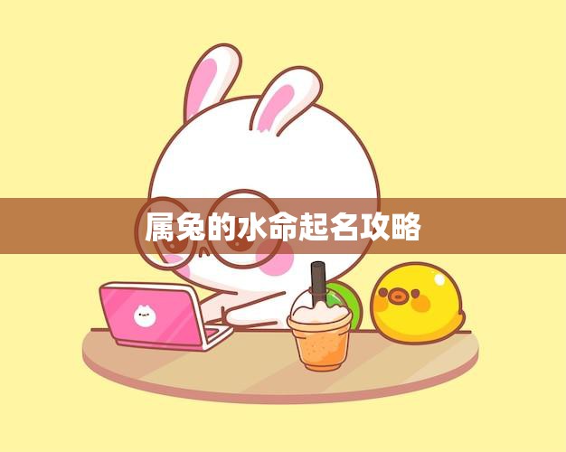 属兔的水命起名攻略(如何为属兔的水命宝宝取一个好名字)  第3张
