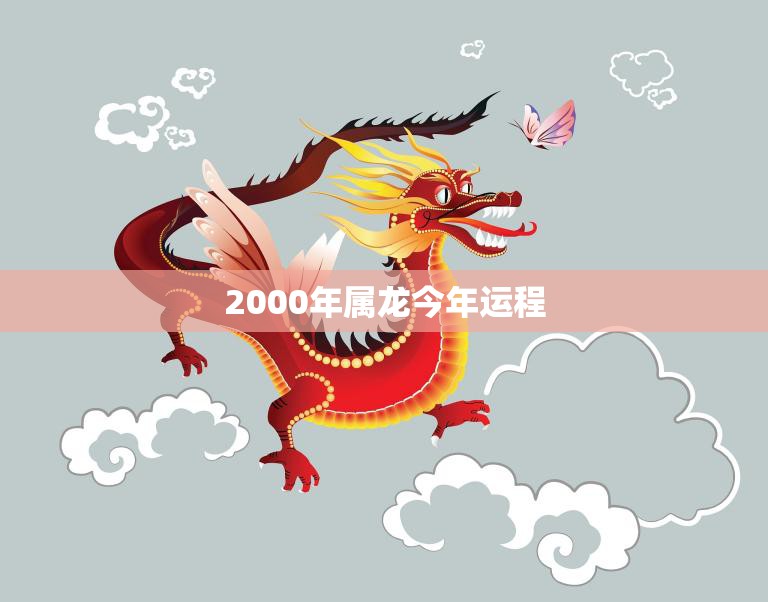 2000年属龙今年运程(如何抓住机遇迎接挑战)  第3张