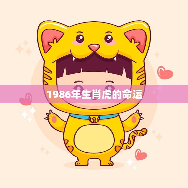 1986年生肖虎的命运(未来如何)  第3张