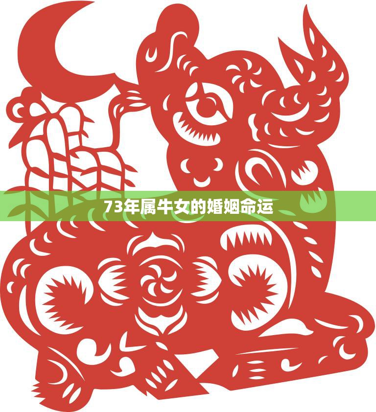 73年属牛女的婚姻命运(如何避免婚姻危机)  第3张
