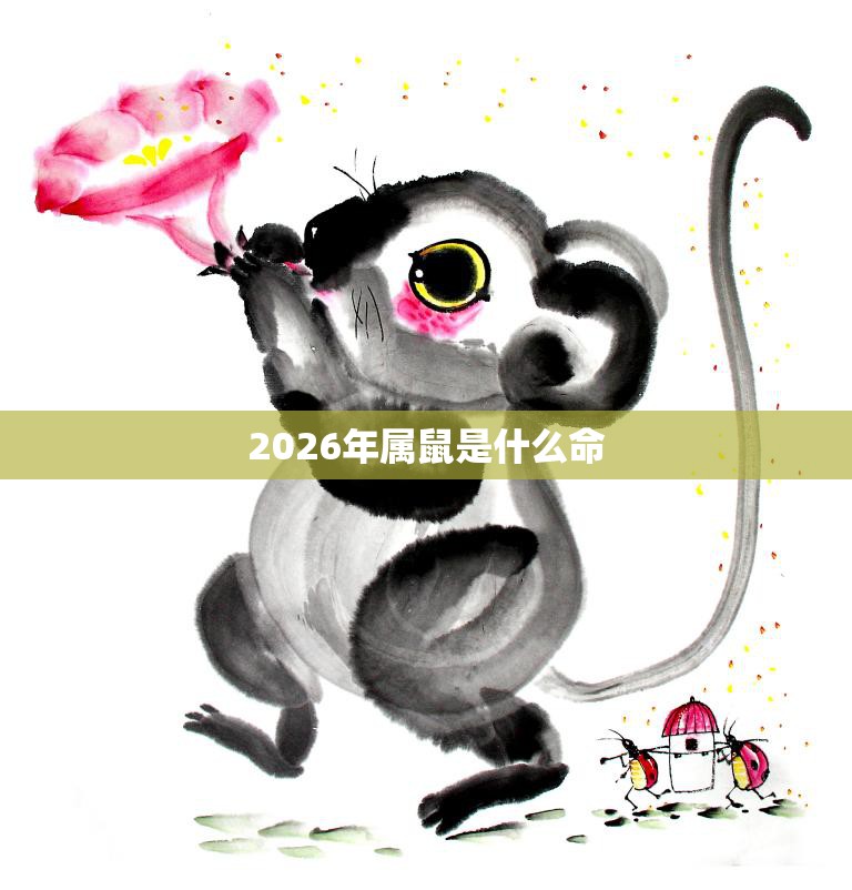 2026年属鼠是什么命(解析属鼠人的2026运势)  第3张