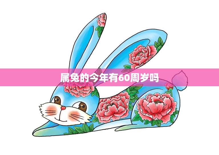 属兔的今年有60周岁吗(解密属兔人的年龄疑惑)  第3张
