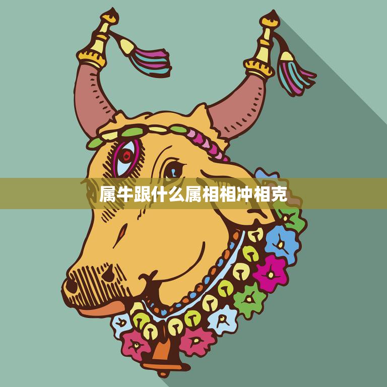 属牛跟什么属相相冲相克(十二生肖中的牛与哪些属相不合适)  第3张